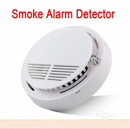 (4 Pack) Smoke Alarm Detector Home Fire Safety Sensor Alert Battery Included (US Logistics For USPS/DHL/Fedex/UPS. No designated logistics accepted，TK/TMEU only For self-pickup）