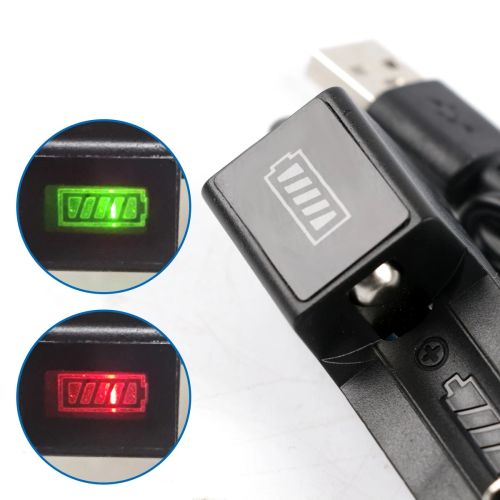 8 x 16340 Batteries 3.7V Li-ion Rechargeable Battery+2 x USB Charger (US Logistics For USPS/DHL/Fedex/UPS. No designated logistics accepted，TK/TMEU only For self-pickup）