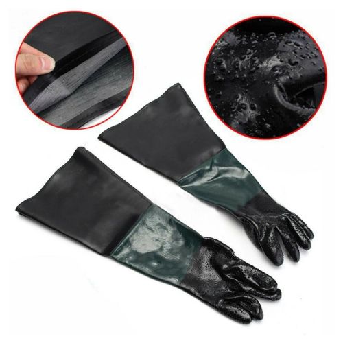 High Quality Sandblasting Non Slip Gloves 60cm for Sand Blast Cabinet Blasting