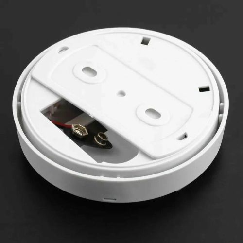 (2 Pack) Smoke Alarm Detector Home Fire Safety Sensor Alert Battery Included (US Logistics For USPS/DHL/Fedex/UPS. No designated logistics accepted，TK/TMEU only For self-pickup）