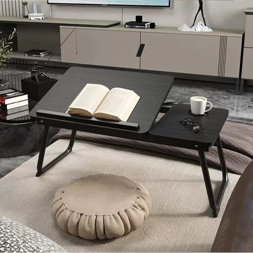 Folding Laptop Table Stand Bed Tray Sofa Lap Breakfast Portable Computer Desk UK