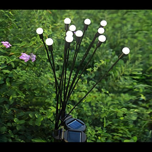 Solar Firefly Stake  Set of 2
