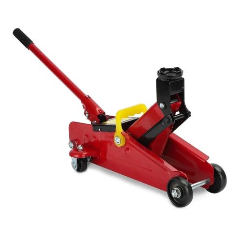 2 Ton Tonne Hydraulic Trolley Floor Jack With Plastic Storage Carry Case Car Van