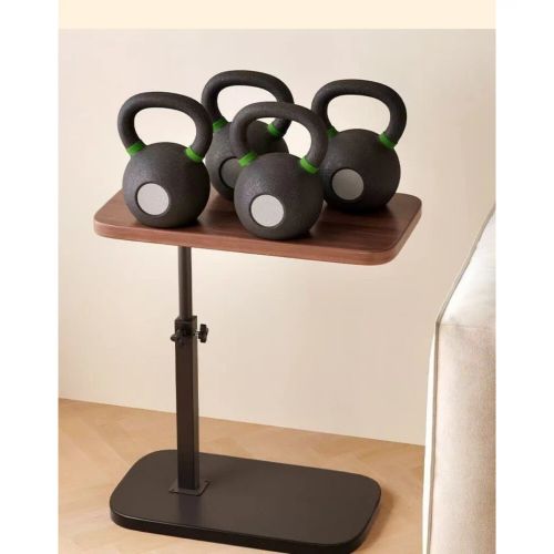 Adjustable C-Shaped Sofa Side End Table Coffee Laptop Table Living Room Bedroom